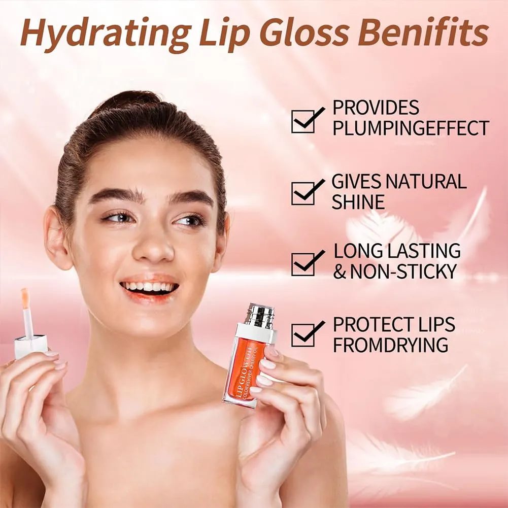 Hydrating Lip Glow Oil - 22 Colors