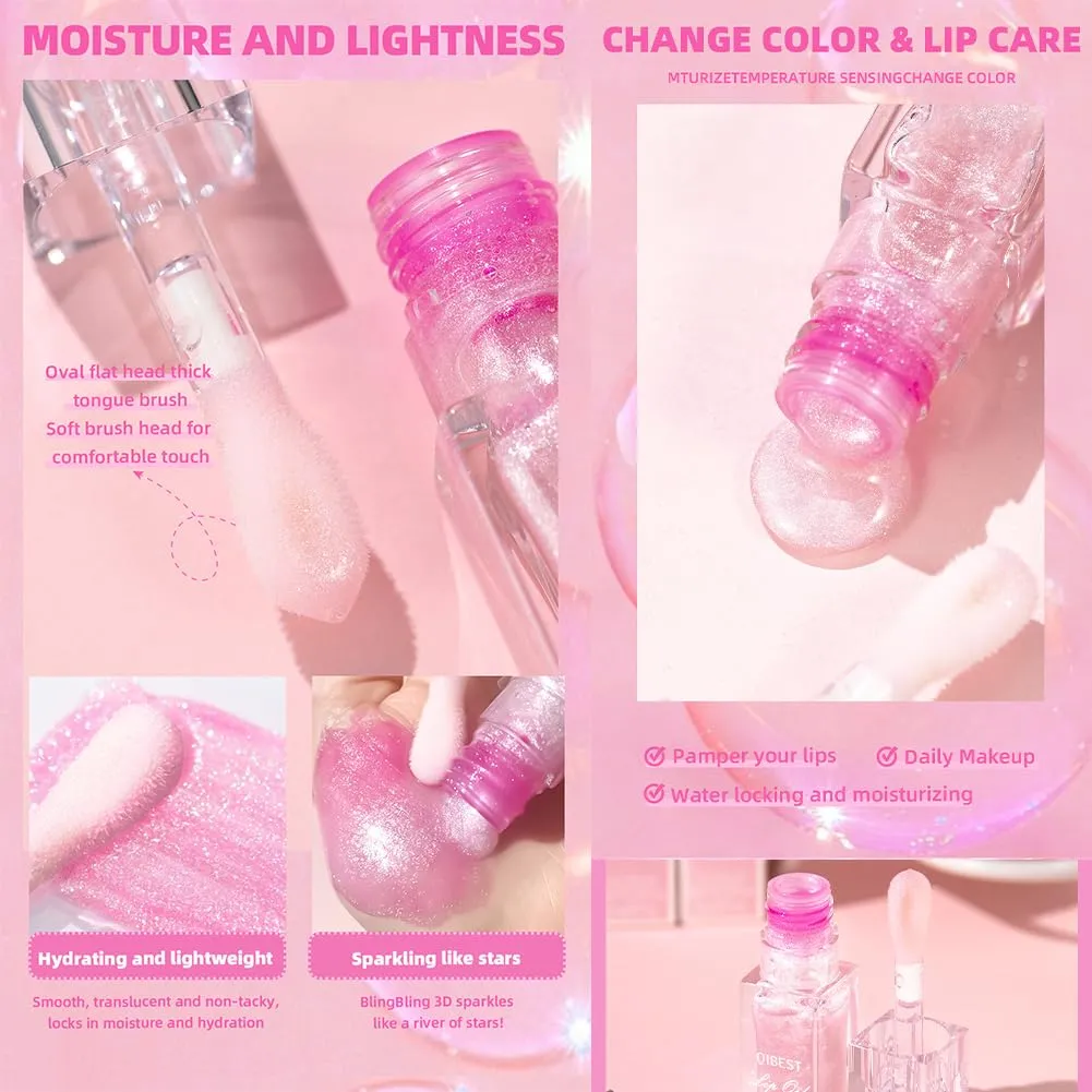 Hydrating Lip Glow Oil - 22 Colors