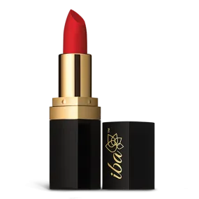 Iba Pure Lips Long Stay Matte Lipstick-M06 Bold Red