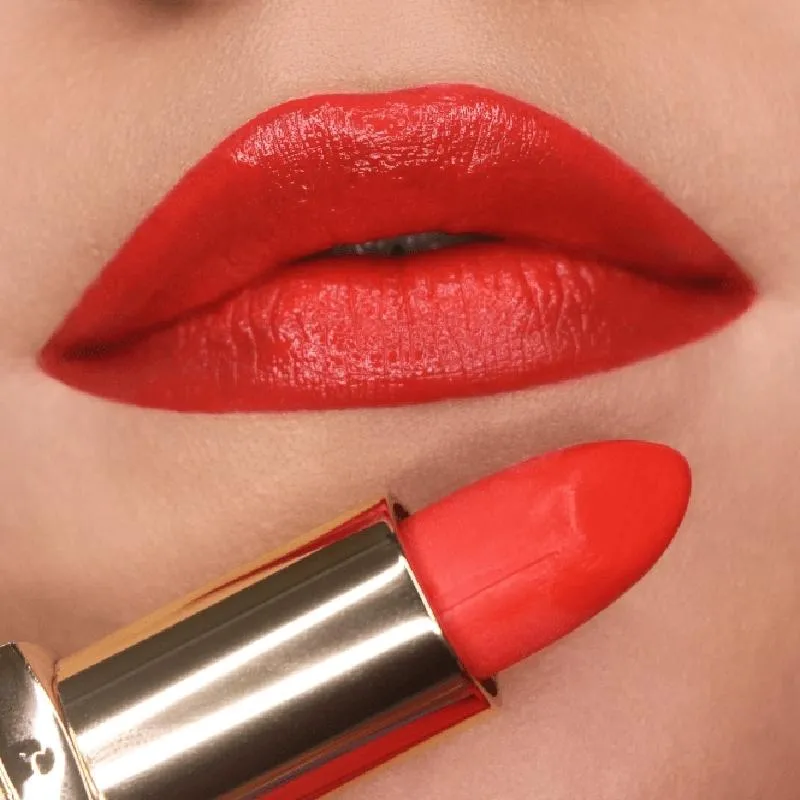 Iba Pure Lips Long Stay Matte Lipstick-M06 Bold Red
