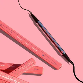 Kara Beauty - BLACK Double Ended Felt Tip Eyeliner - VEGAN