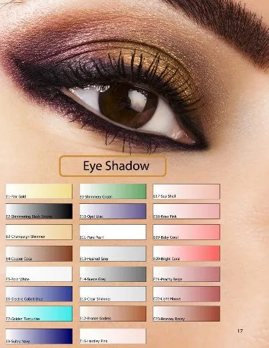 Large Bottle Glam Air Airbrush E15 Clear Shimmer Eye Shadow Water-based Makeup