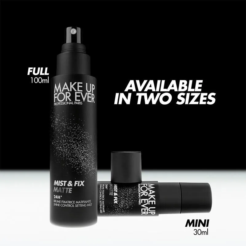 Make Up For Ever NEW Mist & Fix Matte 24HR Setting Spray