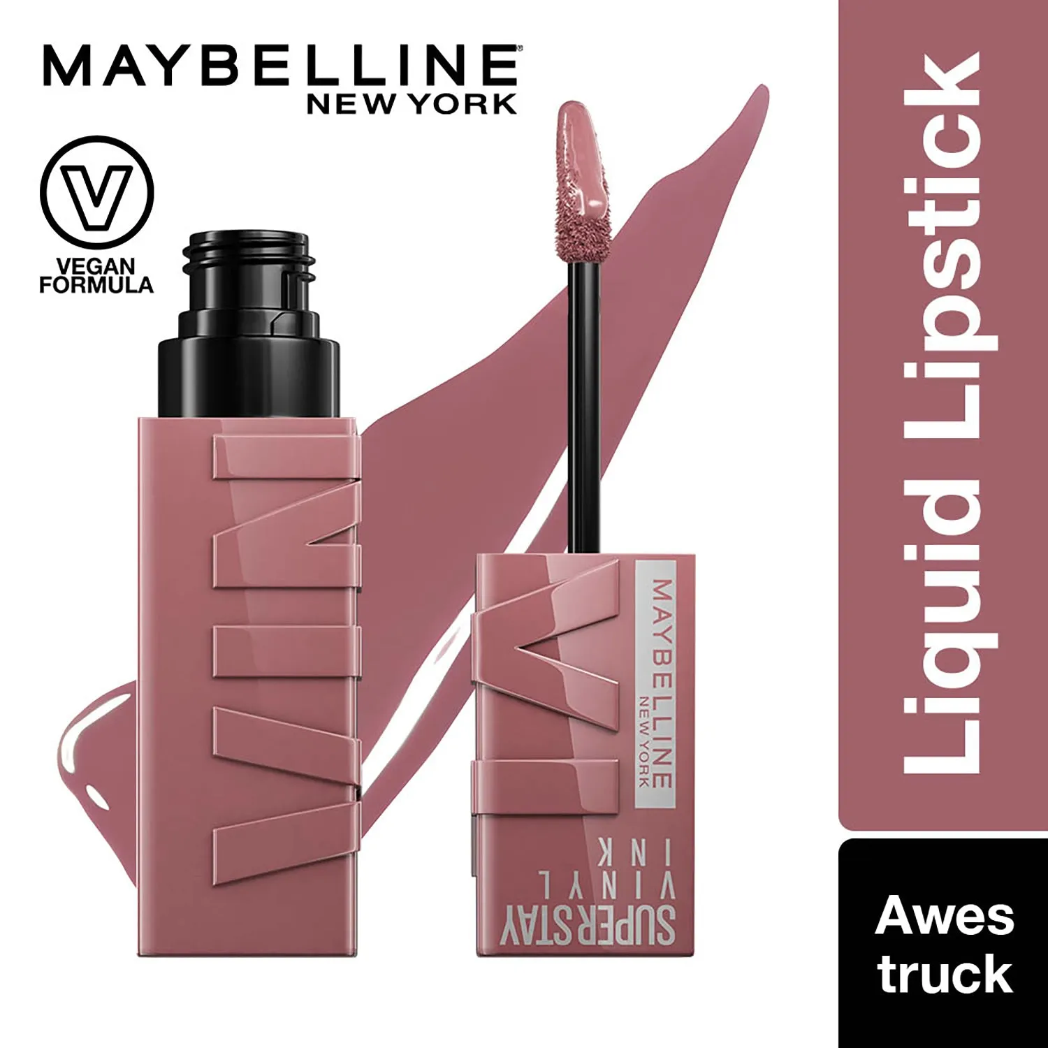 Maybelline Superstay Vinyl Ink Liquid Lipstick, Awestruck, 4.2 ml