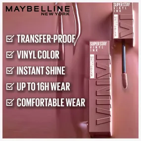 Maybelline Superstay Vinyl Ink Liquid Lipstick, Awestruck, 4.2 ml