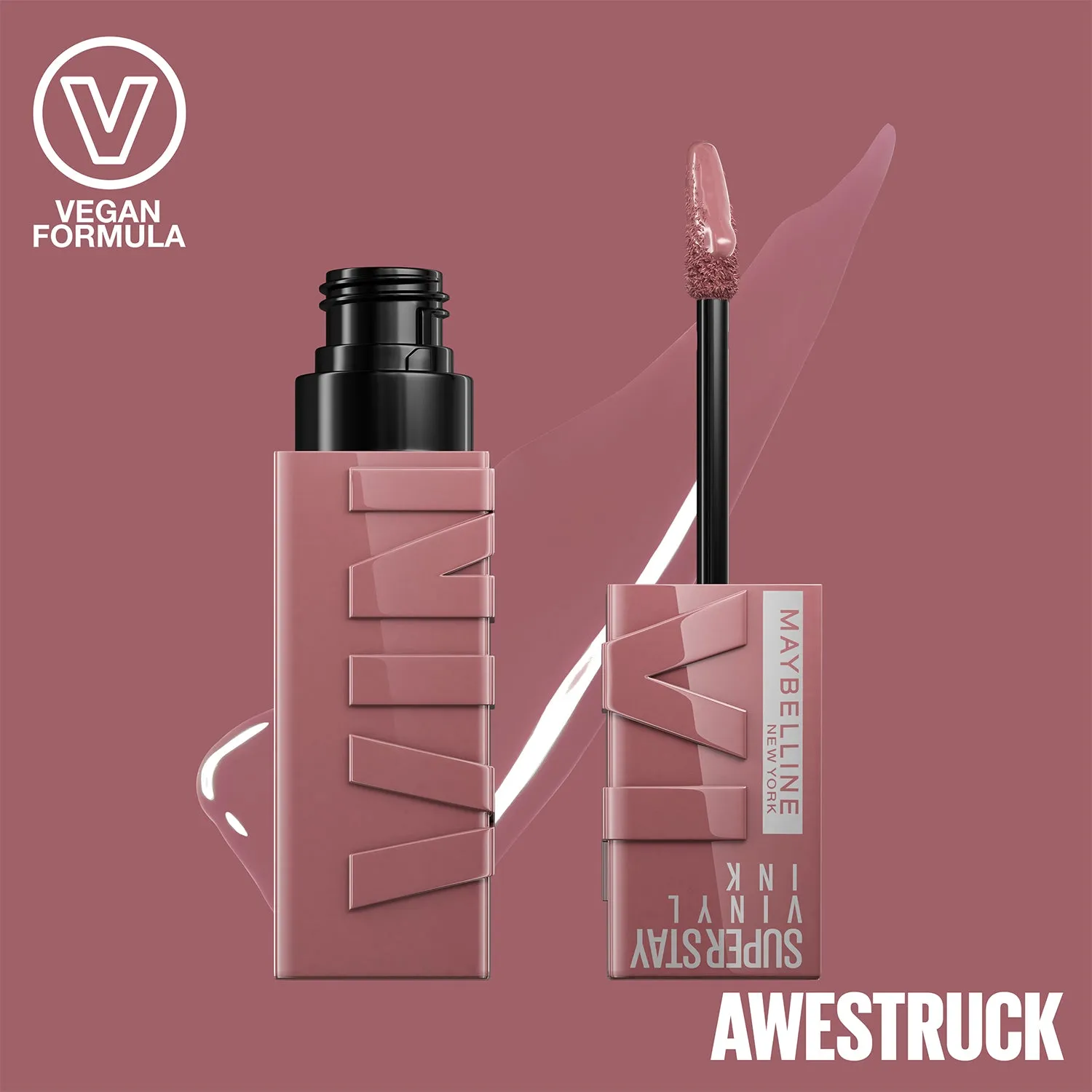 Maybelline Superstay Vinyl Ink Liquid Lipstick, Awestruck, 4.2 ml