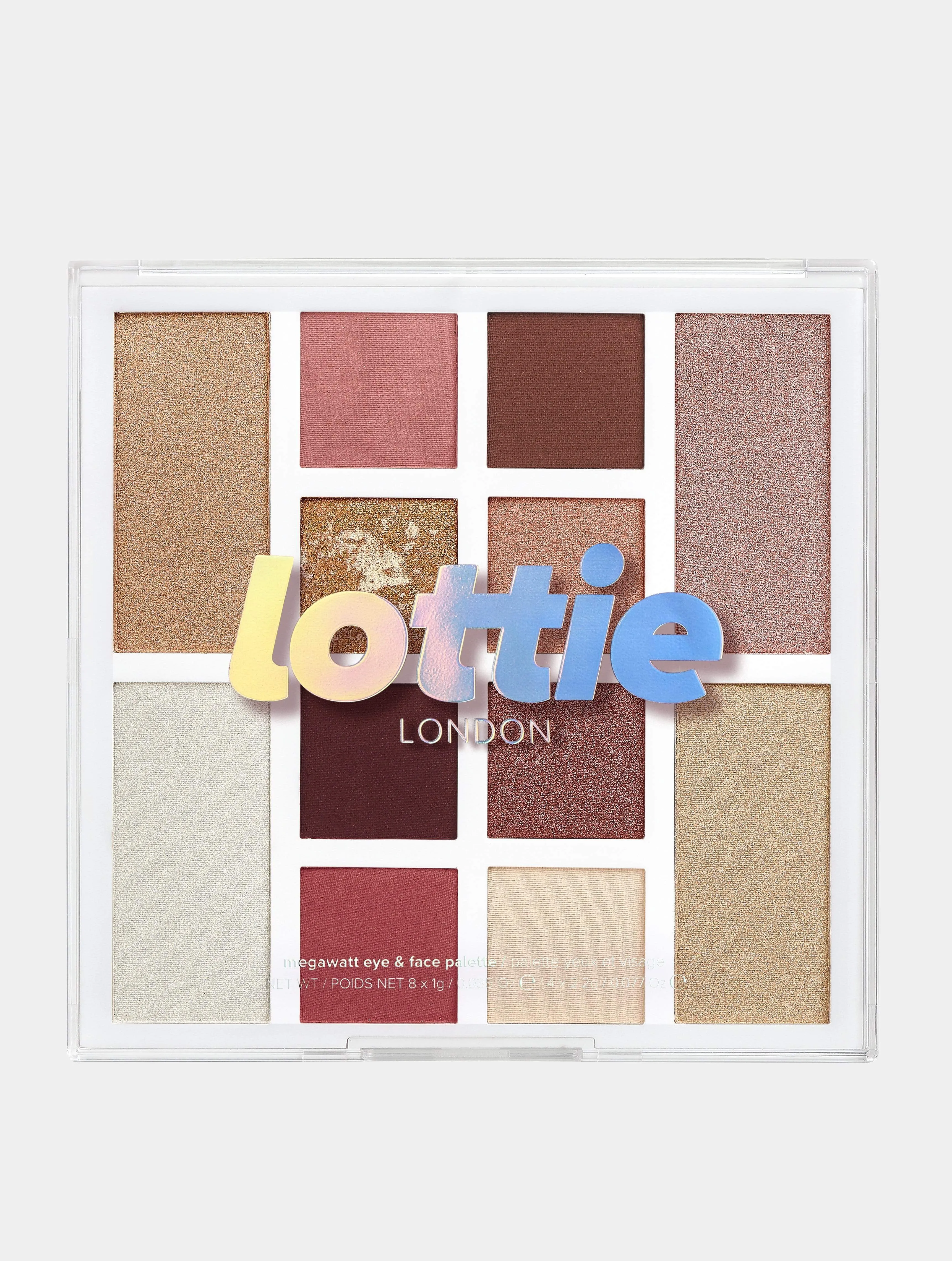 Mega Watt Eyeshadow & Highlighter Palette