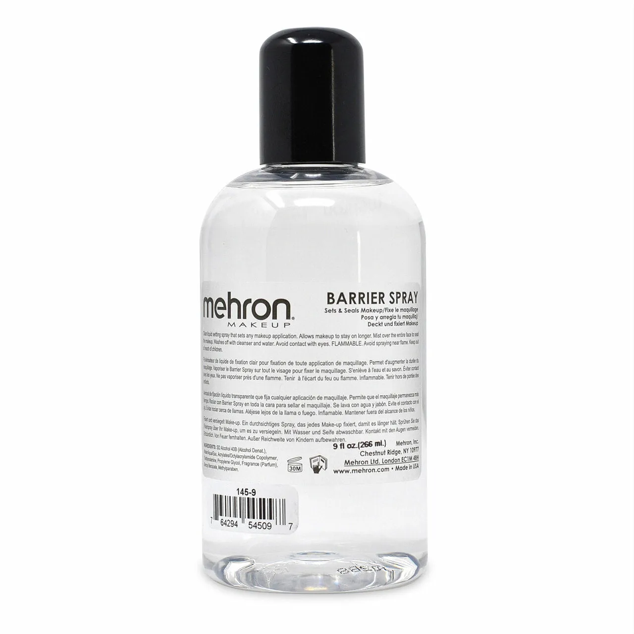 MEHRON Barrier Spray- makeup setting spray