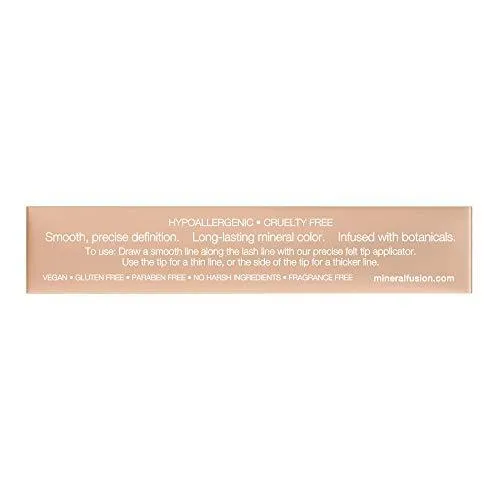 Mineral Fusion Liquid Eyeliner, Valley, 0.1 Ounce (Packaging May Vary)