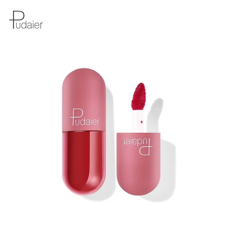 Mini Capsule Matte Liquid Lipstick Waterproof Red Velvet Lip Makeup