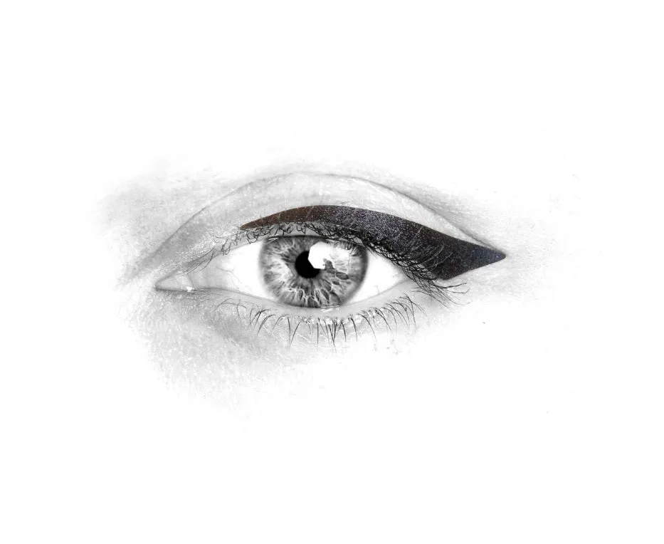 N°2 </br> Stick on eyeliners </br>matte black - cat eyes