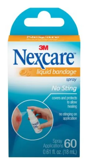 Nexcare 118-03 No Sting Liquid Bandage, Box of 24