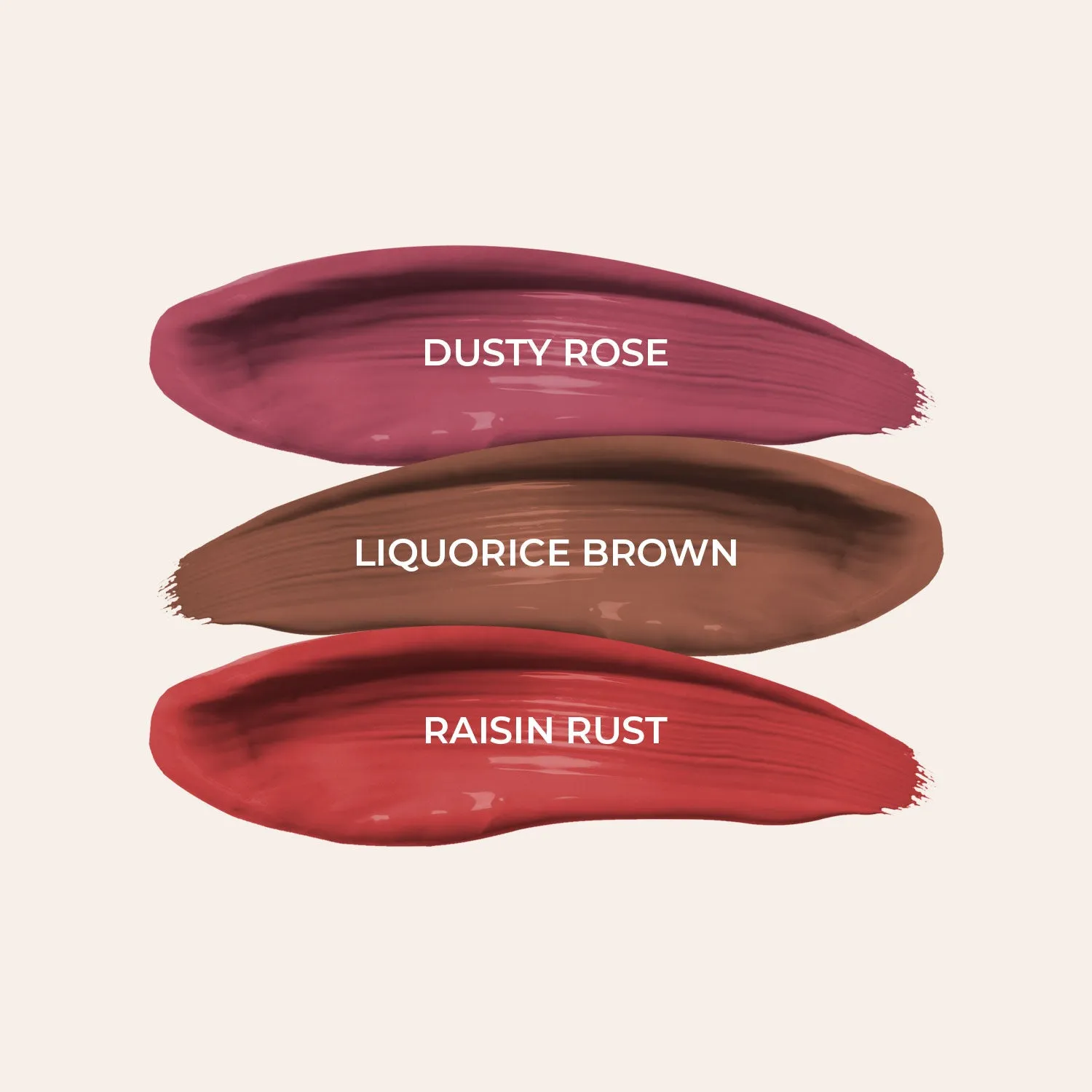 Overachiever Look: Full-Size Herb Enriched Matte Liquid Lipstick Kit - Set of 3