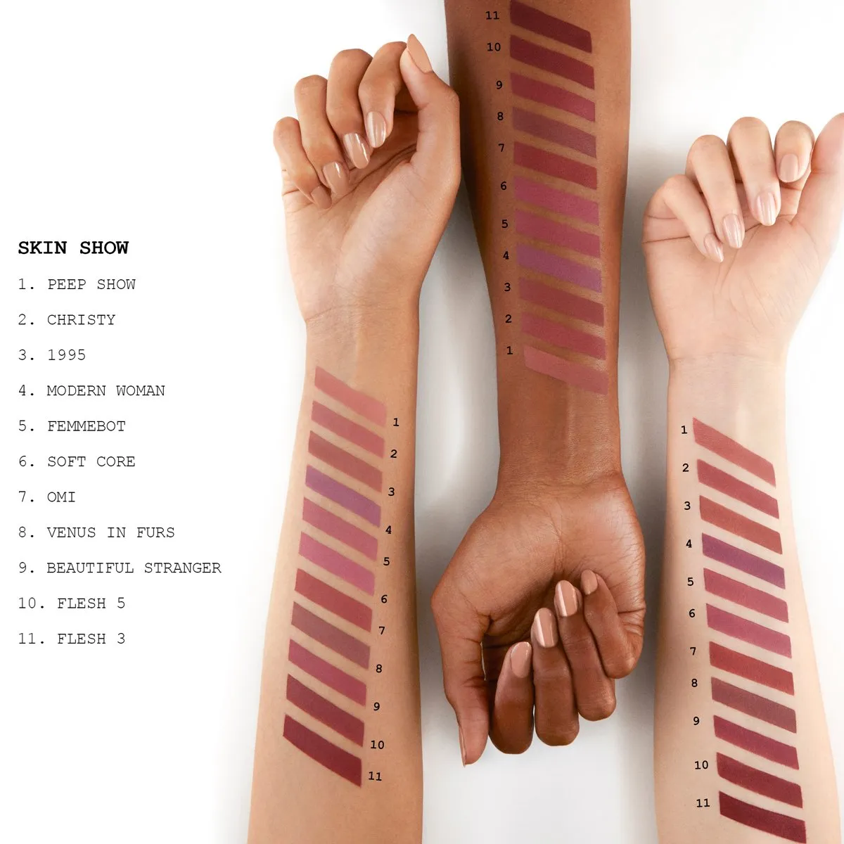 Pat McGrath MatteTrance™  Lipstick - Flesh 3 (Deep Rose - 040)