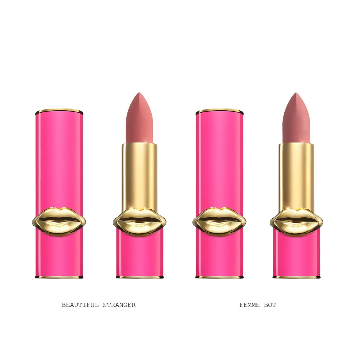 Pat McGrath Obsessive Opulence:MatteTrance Lipstick Duo Ritualistic Rose: Beautiful Stranger   Femme Bot