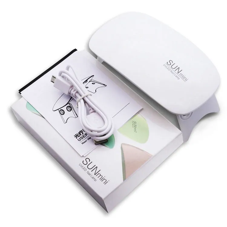 Portable Gel Light Mouse Shape Pocket Size Nail Dryer with USB Cable for All Gel Polish