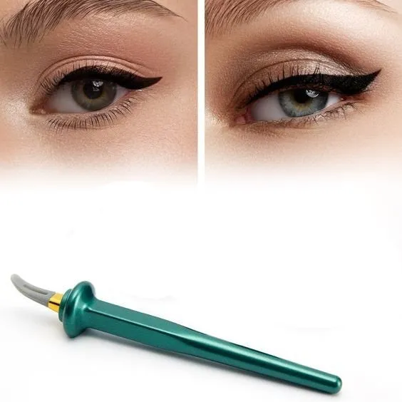 Reusable Silicone Eyeliner Guide - Eyeliner Applicator Kit, Waterproof and Long Lasting