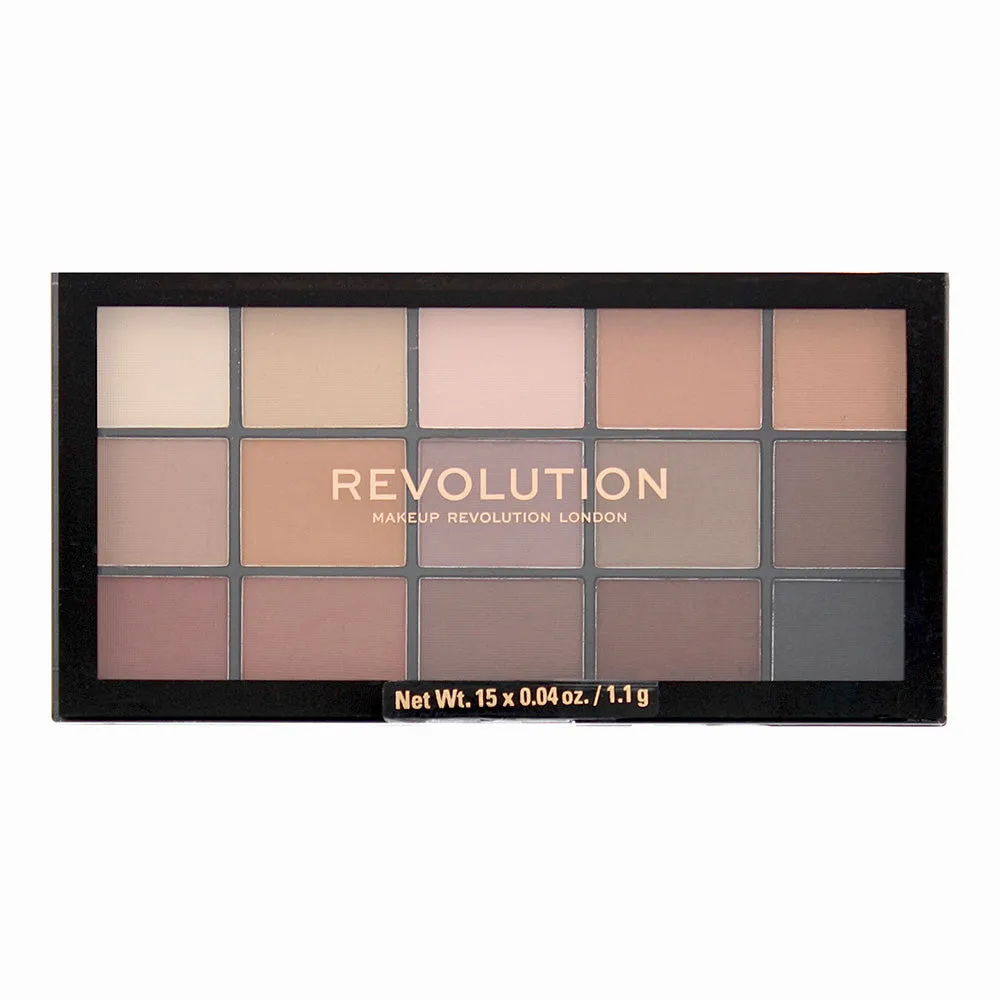 Revolution Re-Loaded Basic Mattes Make-Up Palette 15 x 1.1g