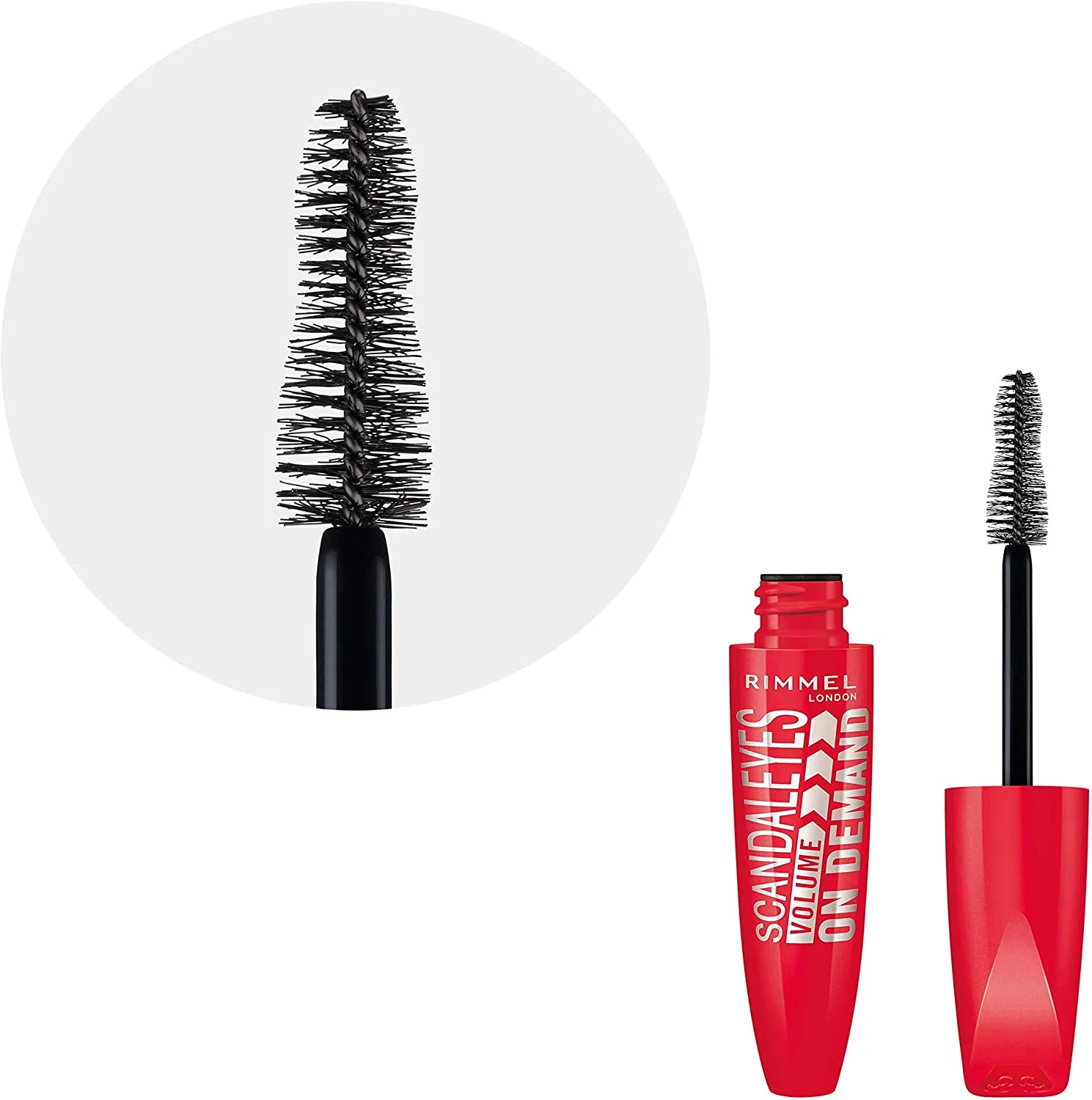 Rimmel London Scandaleyes Mascara, Black Brown, 12 ml