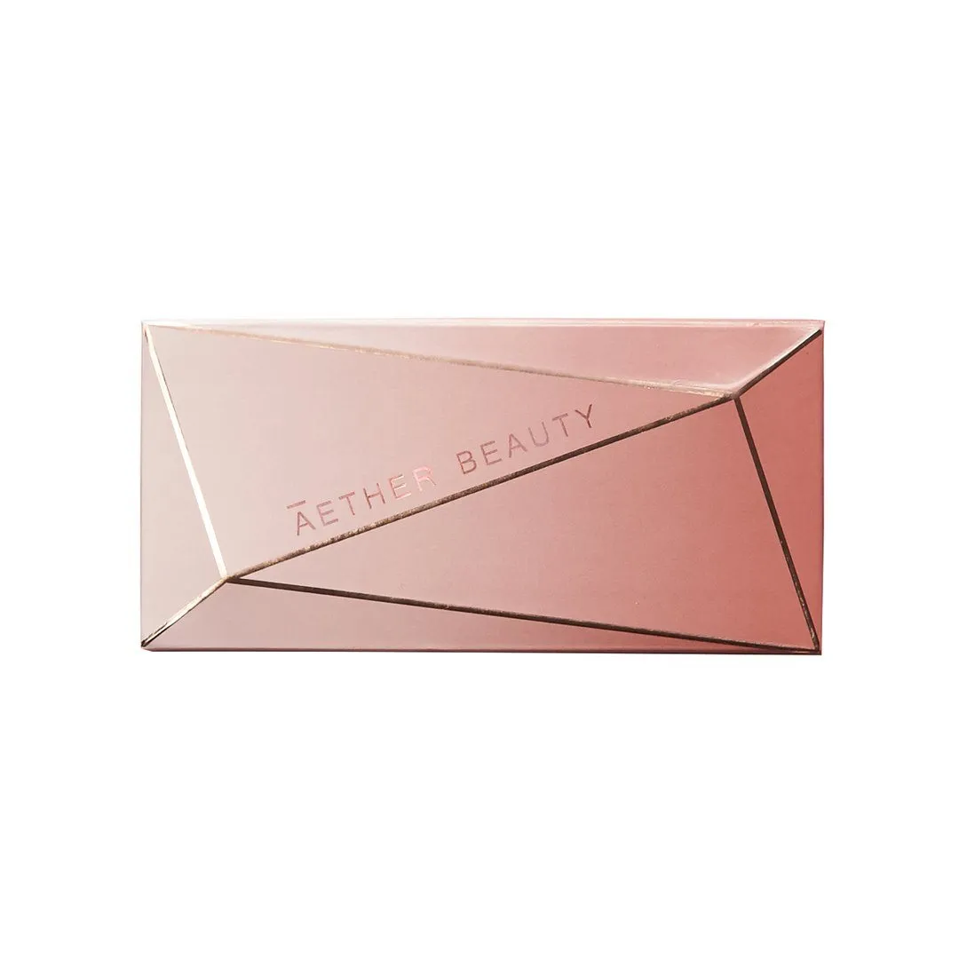 Rose Quartz Crystal Gemstone Palette