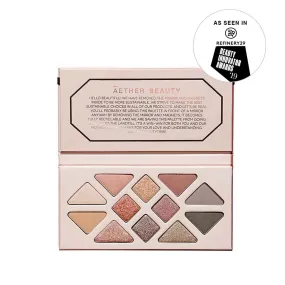 Rose Quartz Crystal Gemstone Palette