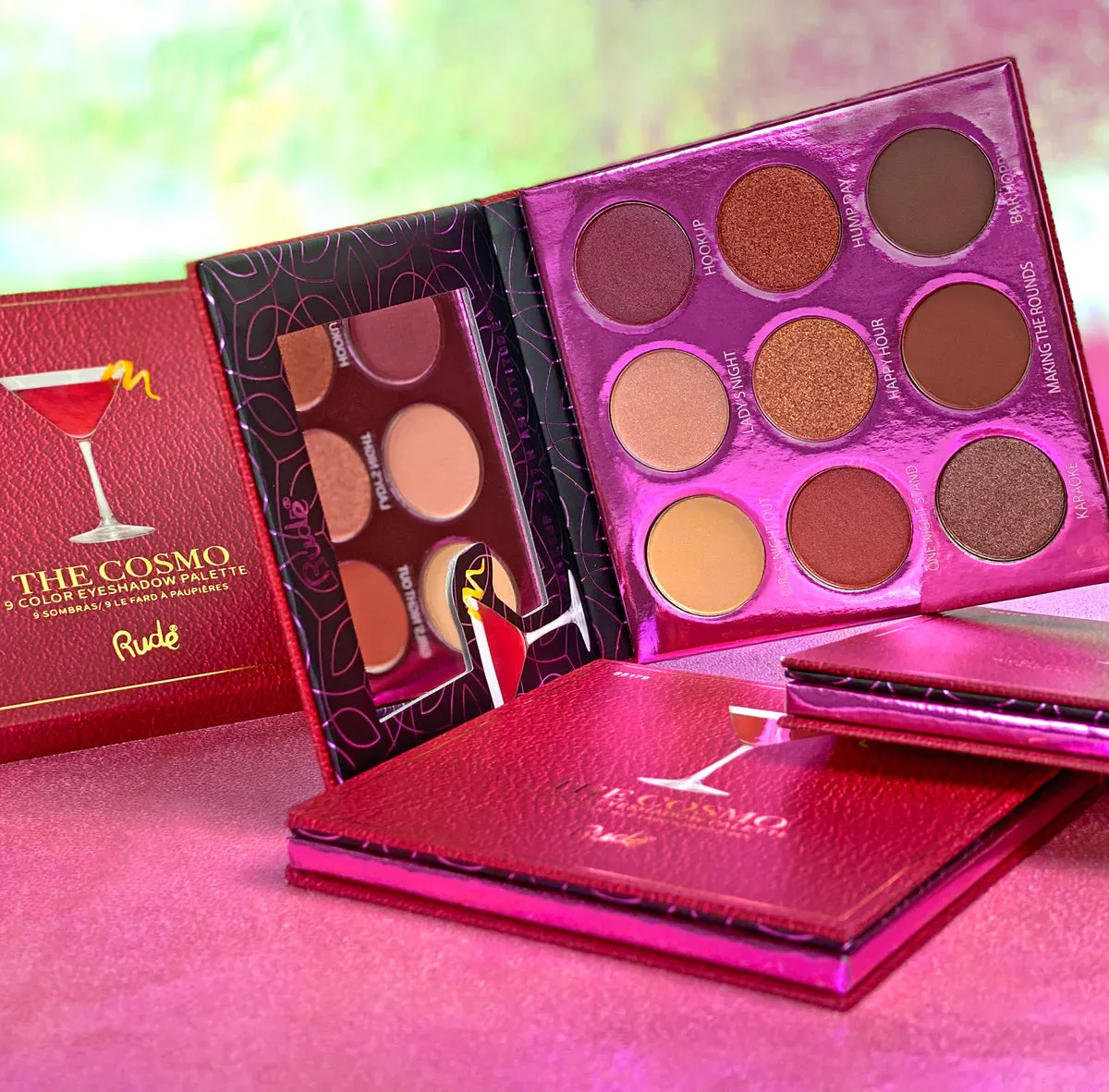 RUDE Cocktail Party 9 Color Eyeshadow Palette
