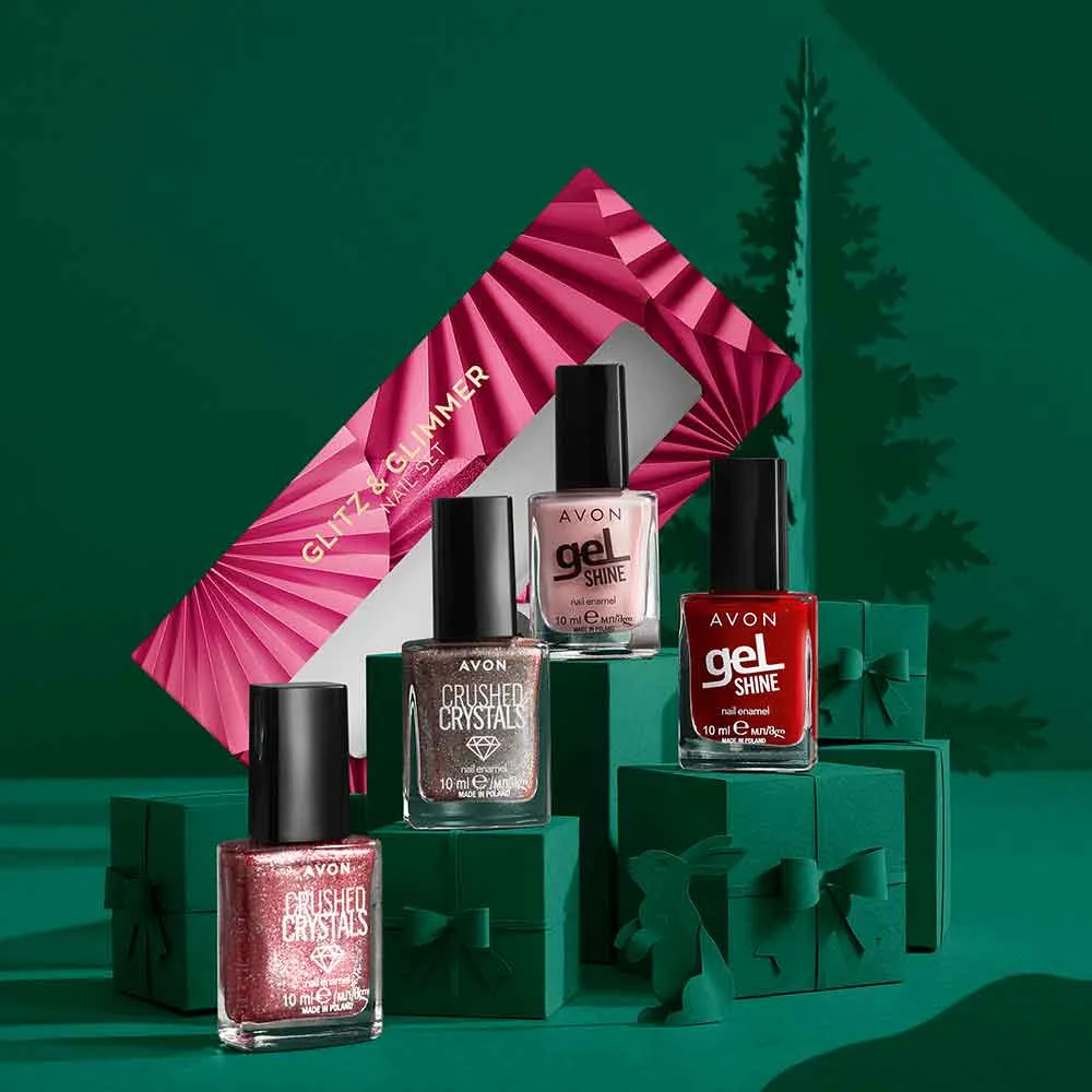 The Glitz & Glimmer Nail Gift Set