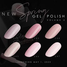 Ugly Duckling Gel Polish Bundle - #242-247 - Spring Pink Collection 6pk