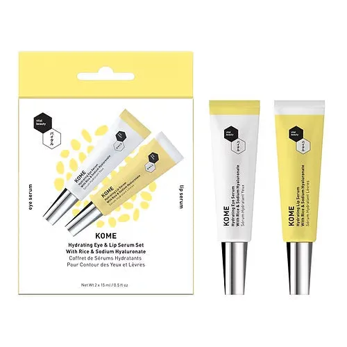 Vital Beauty Kome Hydrating Eye & Lip Serum Set
