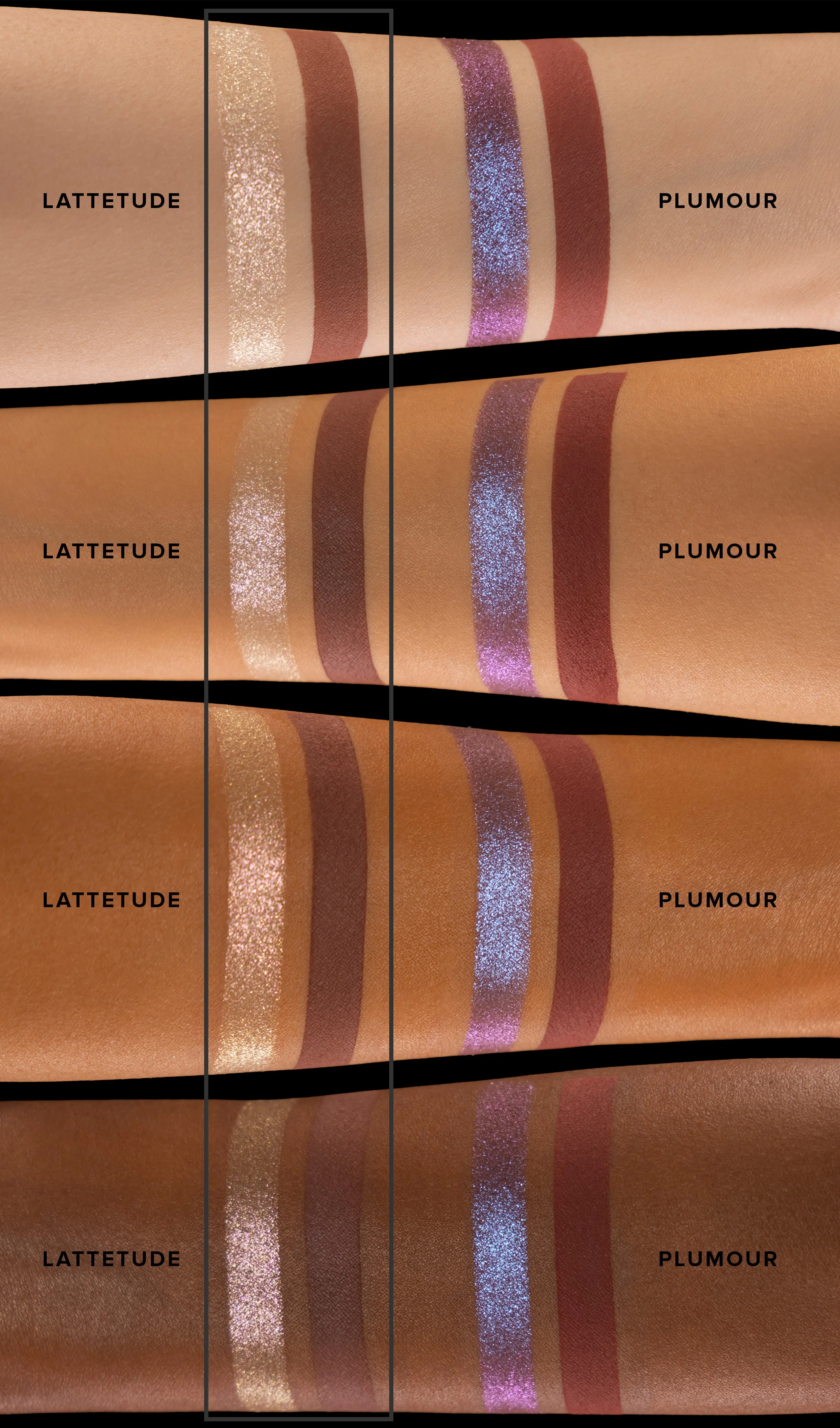 Whats Up Beauty - Lattetude Eyeshadow Duo (Deluxe Sample)